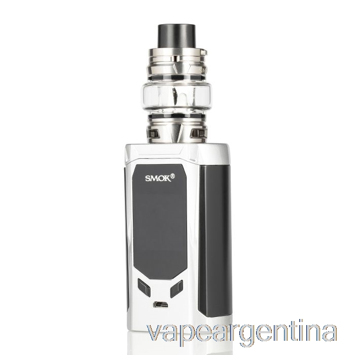 Smok R-kiss 200w & Tfv8 Baby V2 Kit De Inicio Vape Plateado Argentina
